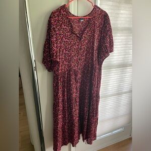 Old Navy Floral Midi Dress